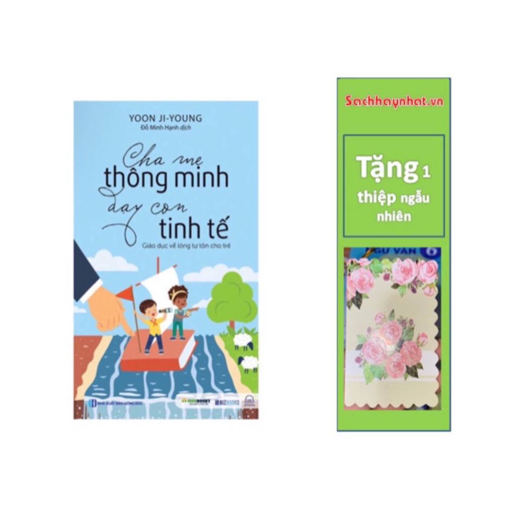 Sách - Cha mẹ thông minh dạy con tinh tế - Tặng kèm 1 thiệp ngẫu nhiên