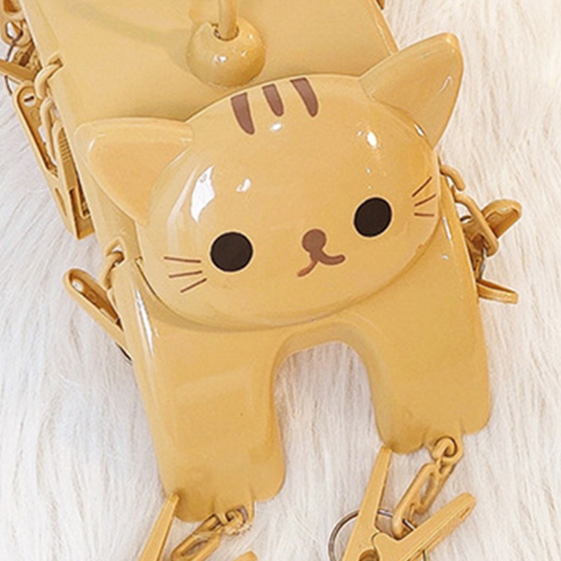 Kẹp Phơi Quần Áo Hình Mèo Hoạt Hình Siêu Dễ Thương Kèm 10 Kẹp Phơi Khô