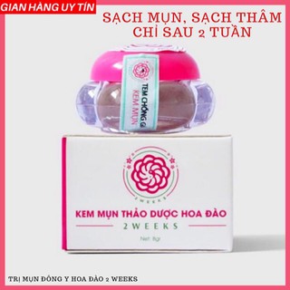[CHÍNH HÃNG 100%] Khử Mụn Sạch Thâm, Kem Thảo Dược Hoa Đào chiết xuất từ thiên nhiên