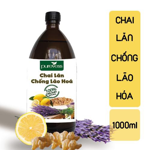 Chai Lăn Chống Lão Hóa giúp chống lão hóa làm đẹp cho da giảm tác hại của môi trường tới làn da PUREVESS 10ml