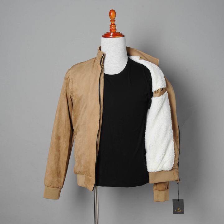 Áo Khoác Nam Da Lộn Lót Lông Cừu Siêu Ấm, Lịch Lãm Trẻ Trung [Hàng Tuyển Chọn Xuất Khẩu Cao Cấp] CAM KẾT RẤT ĐẸP | BigBuy360 - bigbuy360.vn