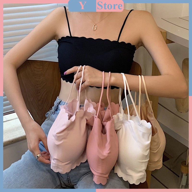 Áo bra đúc su nữ quây ngang viền sóng 235