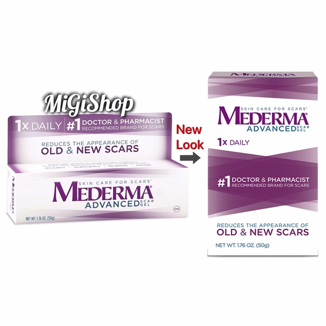 [Thanh Lý] Gel Mờ Sẹo Mederma Advanced Scar Gel