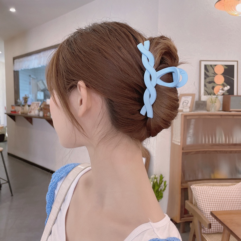 Kẹp tóc cỡ lớn bằng nhựa acrylic xinh xắn dành cho nữ