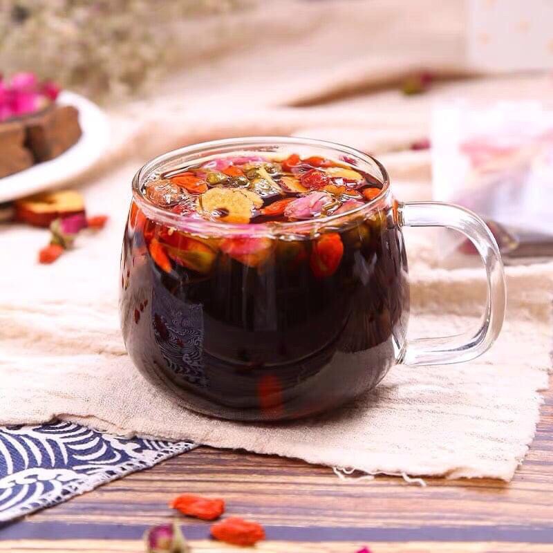 Trà đường nâu(hoa hồng-ky tử-táo đỏ-gừng) | BigBuy360 - bigbuy360.vn