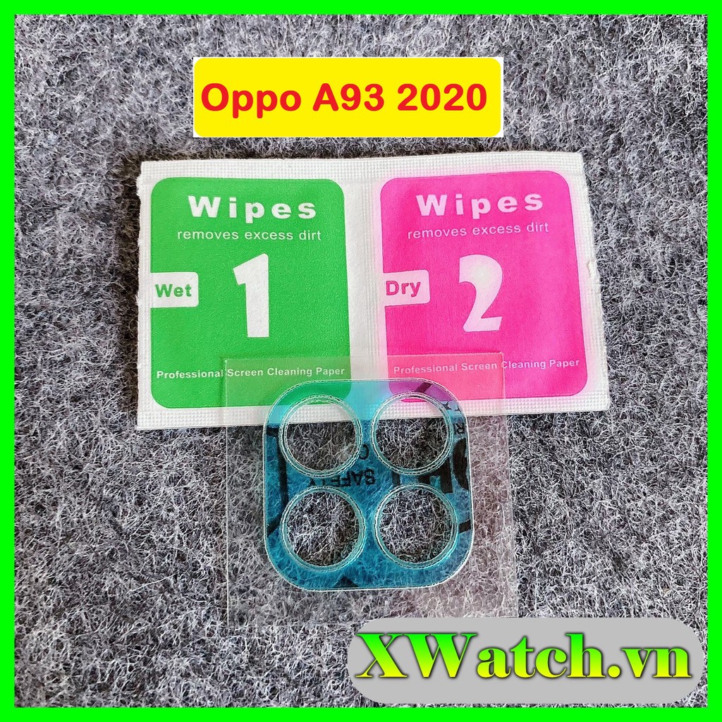 Cường lực Camera Oppo A93 (2020) A94 siêu trong, siêu bền