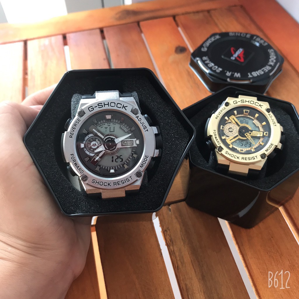 Đồng hồ nam Casio G-shock MTG 400 Original –Chống nước 20Bar Viền Thép không gỉ, Nam tính, 45mm | BigBuy360 - bigbuy360.vn