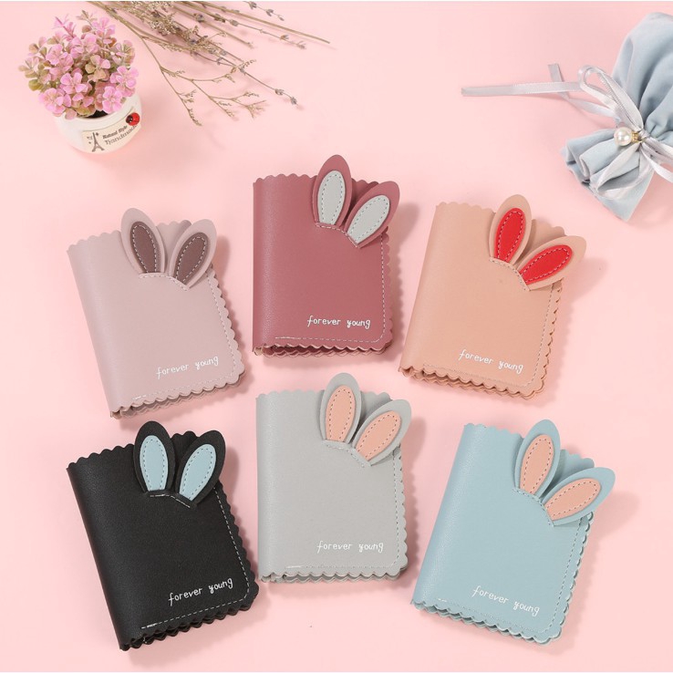 Ví ngắn tai thỏ xinh xắn Forever | WebRaoVat - webraovat.net.vn