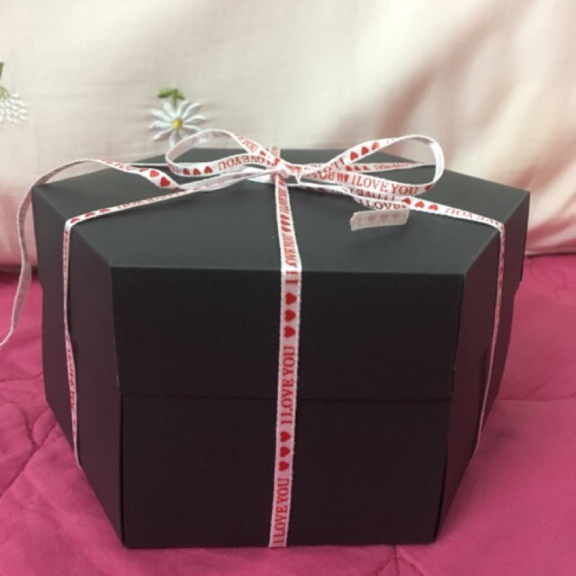 Hộp quà lovebox ( k kèm in ảnh)