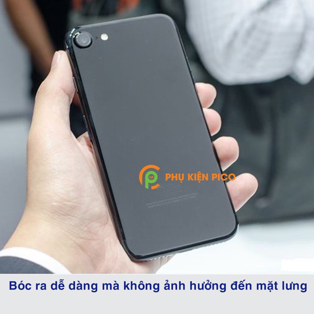 Cường lực lưng Iphone 8 nhiều màu độ cứng 9H dán full mặt lưng cho Iphone 7 / Iphone 8