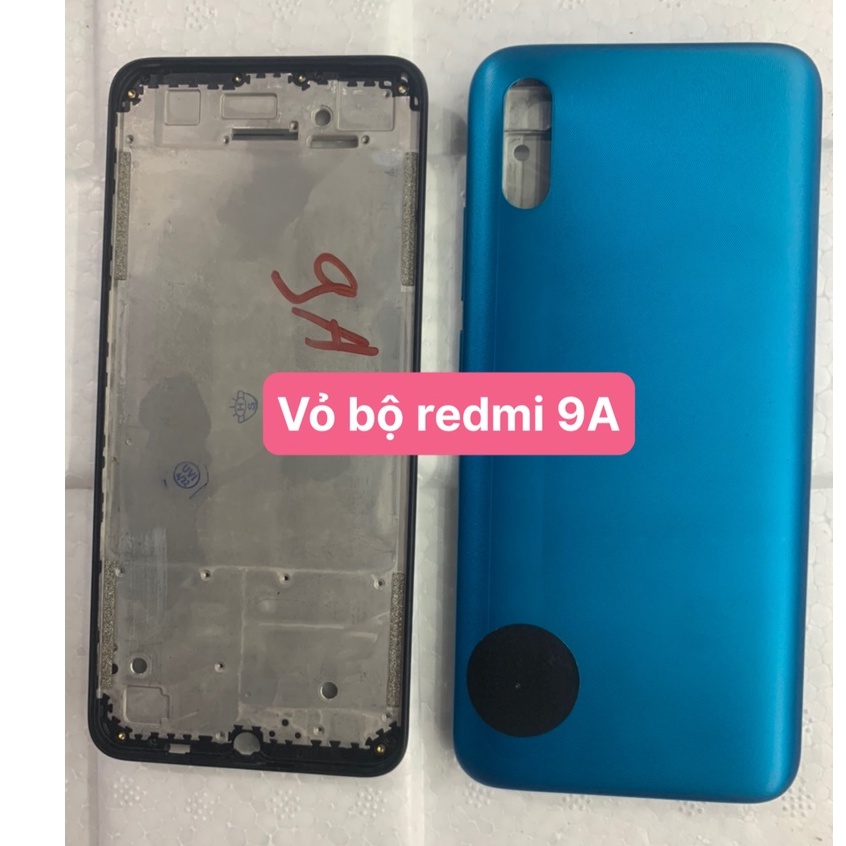 BỘ VỎ/ LƯNG VỎ/ KHUNG XƯƠNG ZIN XIAOMI REDMI 9A Kèm kính camera