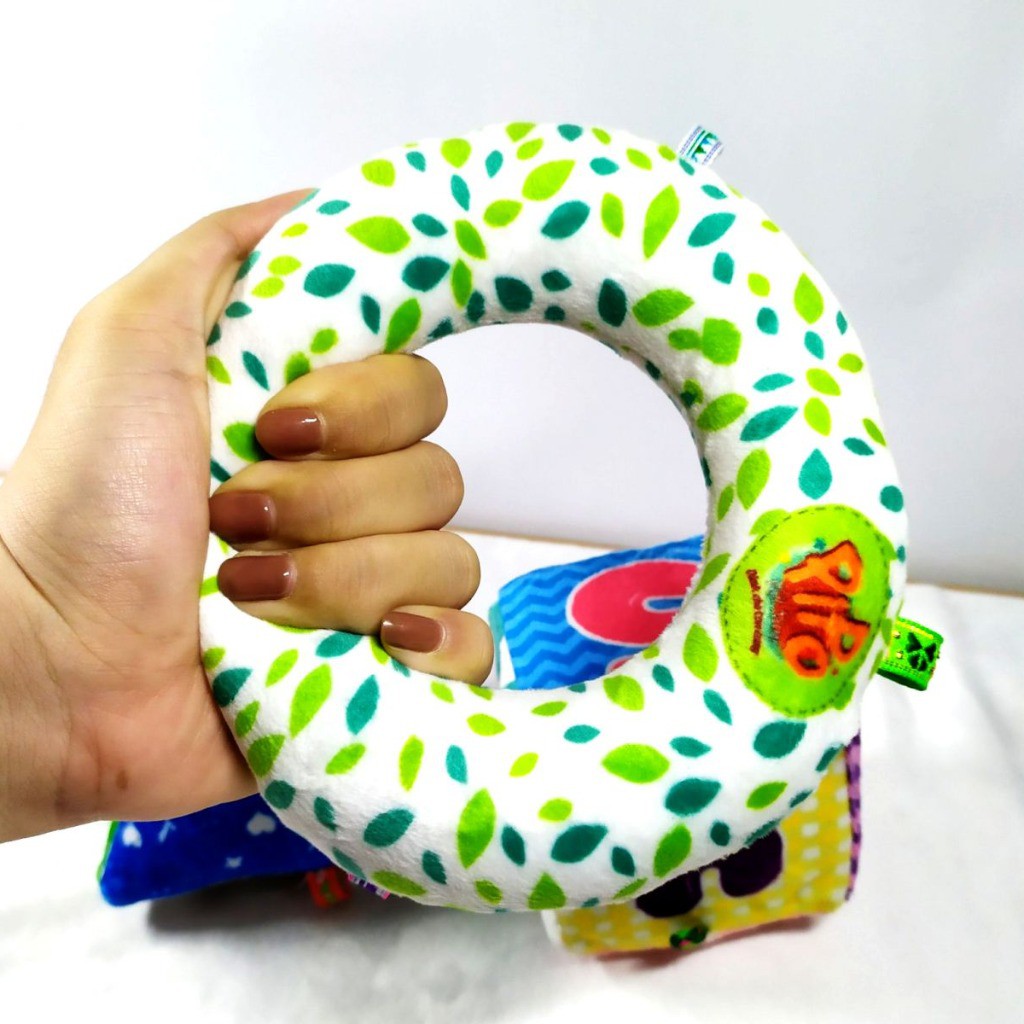 Đồ chơi vải - Bộ 3 hình khối VAK – Kích thích giác quan, tương tác - Tập Tummy Time Cho Trẻ [PiPo Viet Nam]