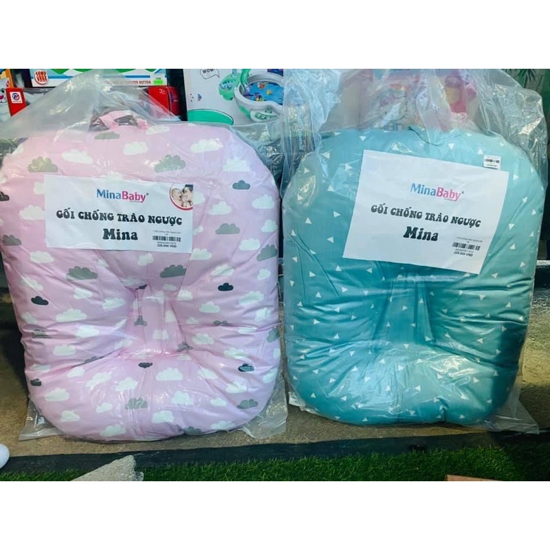 Gối chống trào ngược Mina Baby