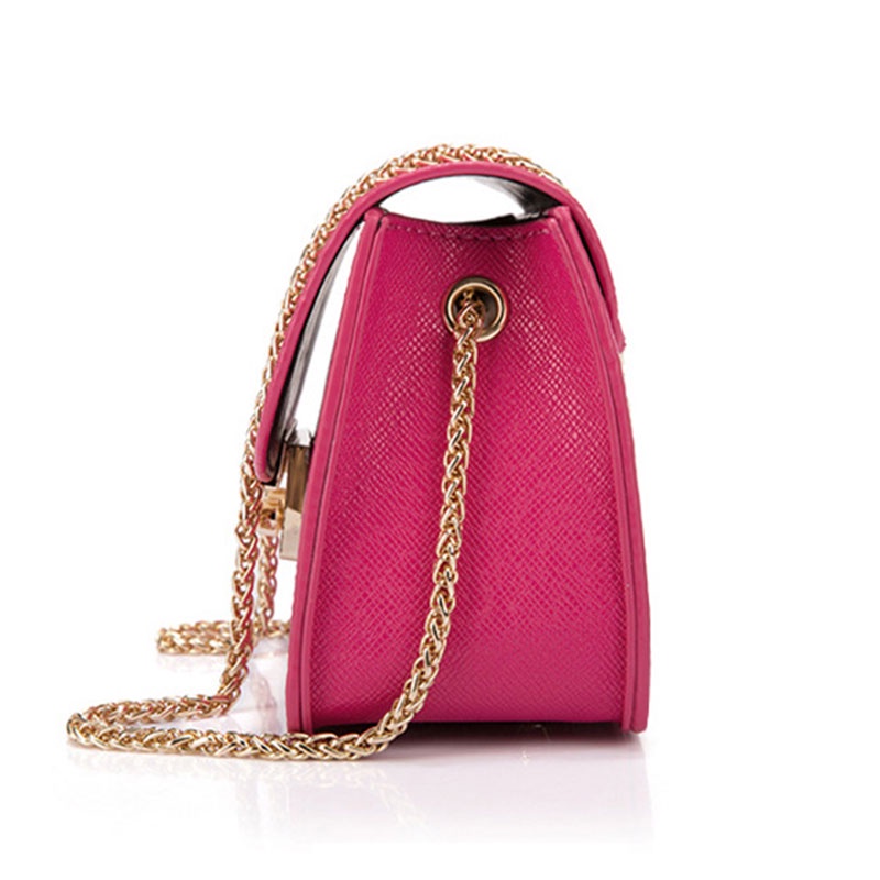 Dây xích đeo túi xách bằng kim loại phẳng mài nhẵn chất lượng cao bảo vệ môi trường dành cho bạn nữ