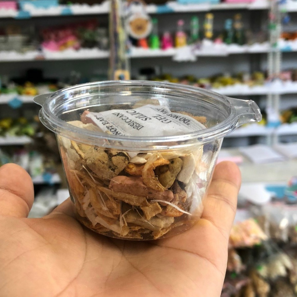Thịt sấy đủ loại thức ăn vỗ béo cho hamster