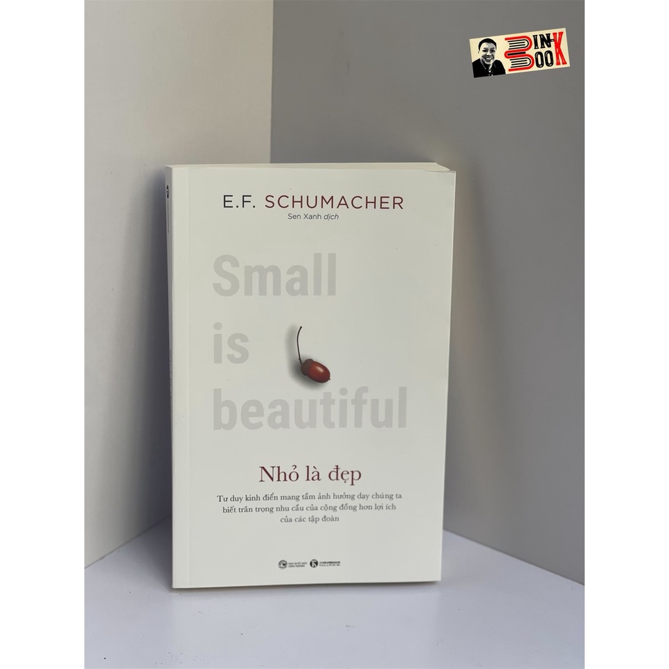 Sách_NHỎ LÀ ĐẸP - E. F. Schumacher – Sen Xanh dịch – Thái Hà books – NXB Công Thương