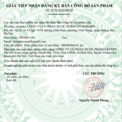 Hemomax -viên uống bổ sung sắt,calci,acid folic và vitamin e