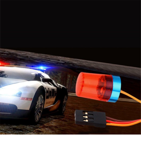 Hb-Đèn LED nháy Flash xoay nhanh chậm cho xe ô tô 1/10 1/8 RC flycam