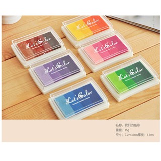 Hộp mực 4 màu dành cho con dấu Let's Color