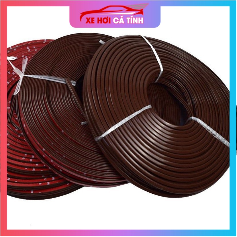 Phụ kiện cửa nhà | chống ồn và bụi, Ron Gioăng Khung Cửa Dán Cao Su Size lớn 10*6, 8, 10, 12, 15mm Roncua