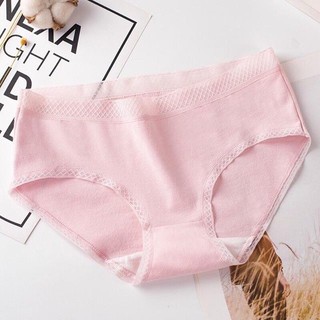 Set 10 quần lót kháng khuẩn cotton cạp ren cao cấp