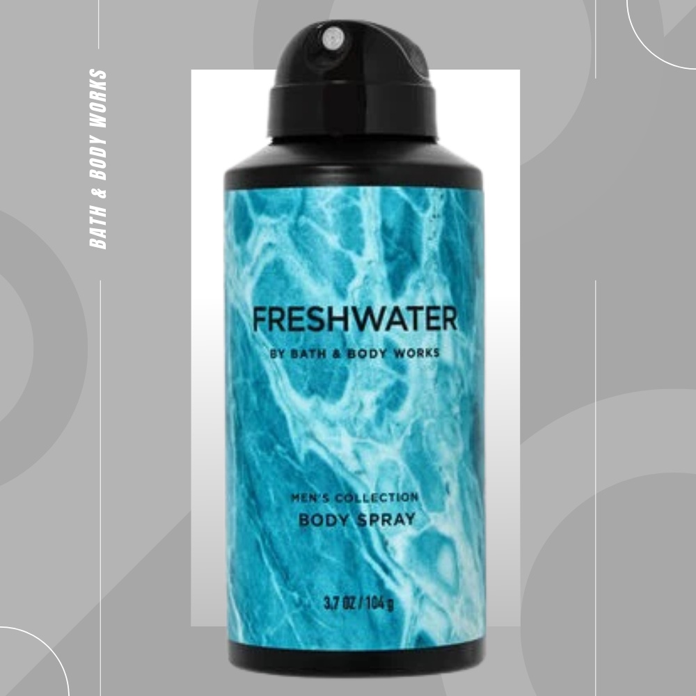 Xịt Thơm Toàn Thân Dành Cho Nam Bath And Body Works Freshwater Sảng Khoái Tươi Mát 104gr