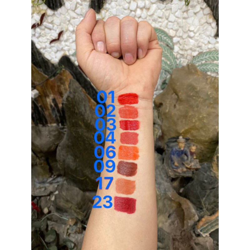 Son kem lì collagen chống nước, không lem, không thâm môi beau shop, dưỡng môi lipstick golden rose- Giảm thâm