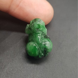 (KÈM DÂY) Mặt dây chuyền vòng cổ Tỳ hưu Xanh CAO CẤP kích hoạt tài lộc, may mắn, bình an phù hợp Nam Nữ Mệnh Mộc, Hỏa