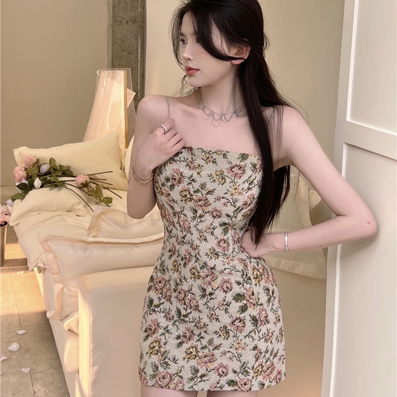 Đầm PERTY kiểu ôm dáng chữ A thời trang phong cách Hàn Quốc