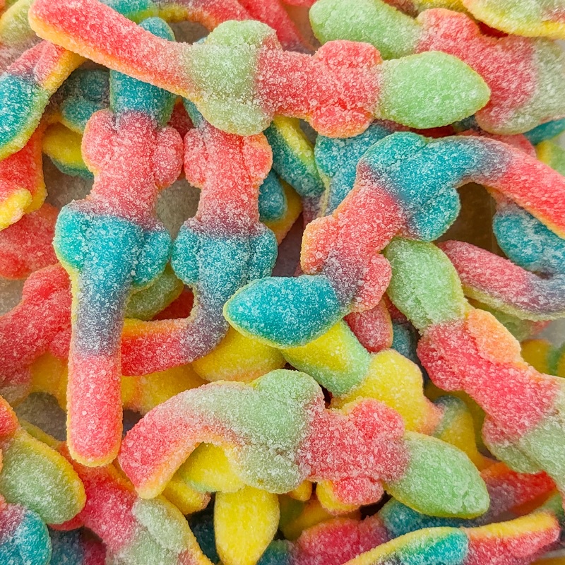 Kẹo Dẻo Hình Thằn Lằn Phủ Đường Trolli Sour Gecko 19gr - Đức