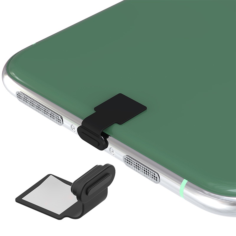 Set 3 Vỏ Bọc Silicon Chống Bụi Cho Cổng Sạc Micro USB/IOS/Type C