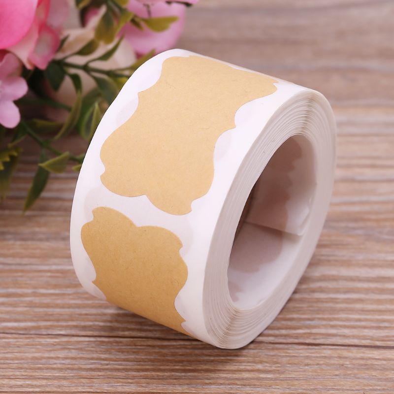 Cuộn 300 miếng nhãn dán Vintage độc đáo dùng trong trang trí