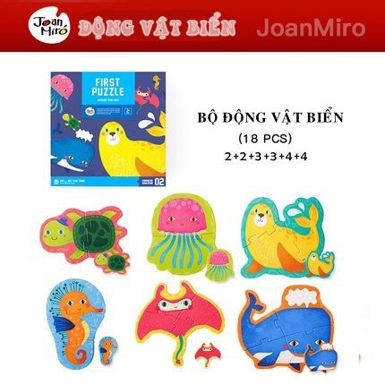 Xếp hình puzzle cho bé do choi xep hinh, đồ chơi thông minh, my first puzzle JOAN MIRO 69584