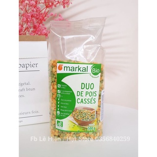 Đậu Hà lan xanh & vàng Markal 500gr