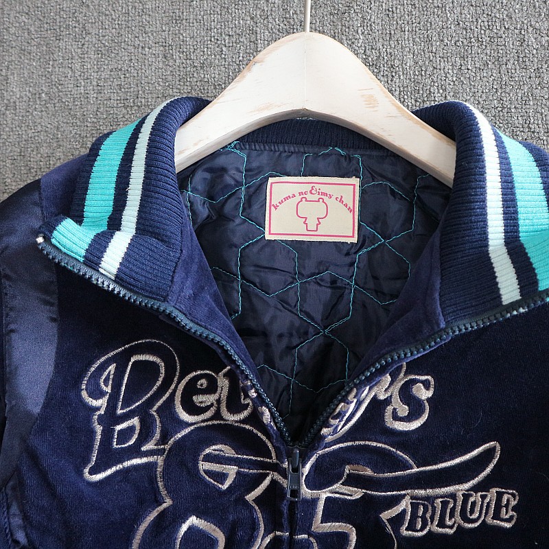 Áo bomber thêu áo khoác bomber thêu chữ cho nam nữ