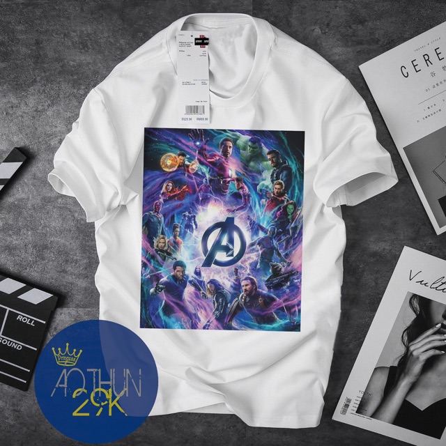 ALBUM 195 - ÁO THUN MARVEL AVENGER 9 PHIÊN BẢN ĐẸP