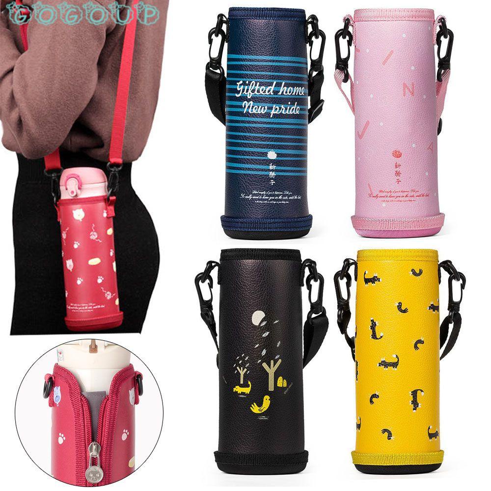 Túi Đựng Bình Nước Cách Nhiệt Kèm Dây Đeo Tiện Dụng Ốp