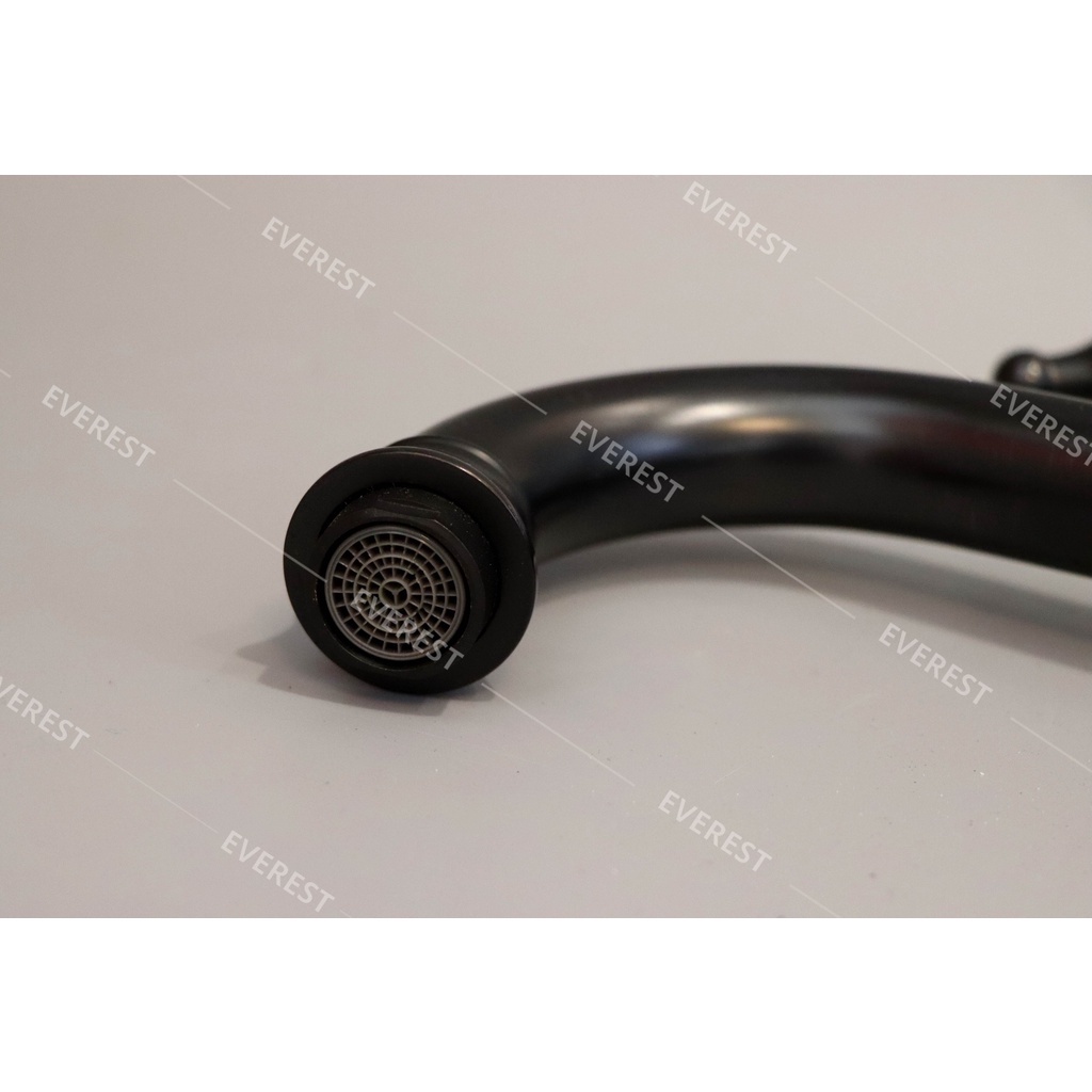 Vòi lavabo đồng đen EV-VĐ30