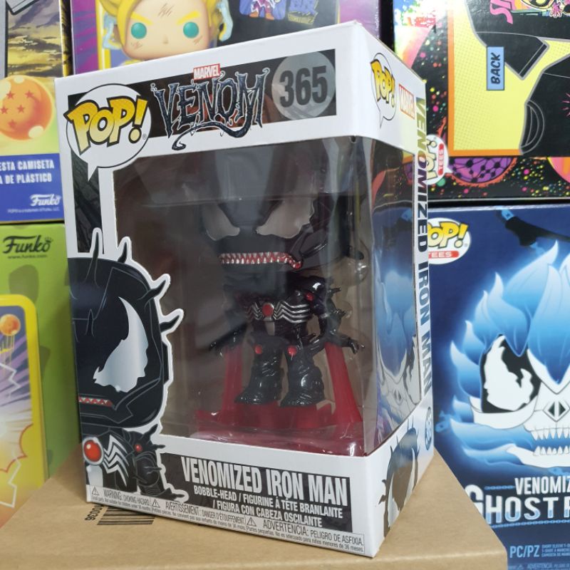 Đồ chơi mô hình funko pop 365 Venomized Iron Man - Marvel