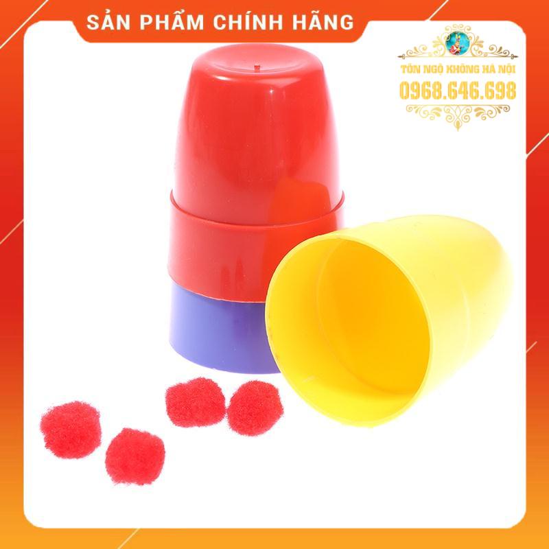 Đồ chơi  Ảo Thuật Cốc Và Bóng - Cups And Balls Magic Trick