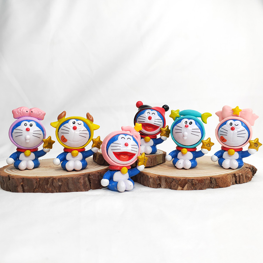 Set 12 Mô Hình Nhân Vật Phim Hoạt Hình Doraemon Sunshine123