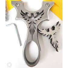Ná cao su , Đại Bàng tỏa phượng chất liệu inox 304 Tặng Kèm 2 dây thun 100 bi