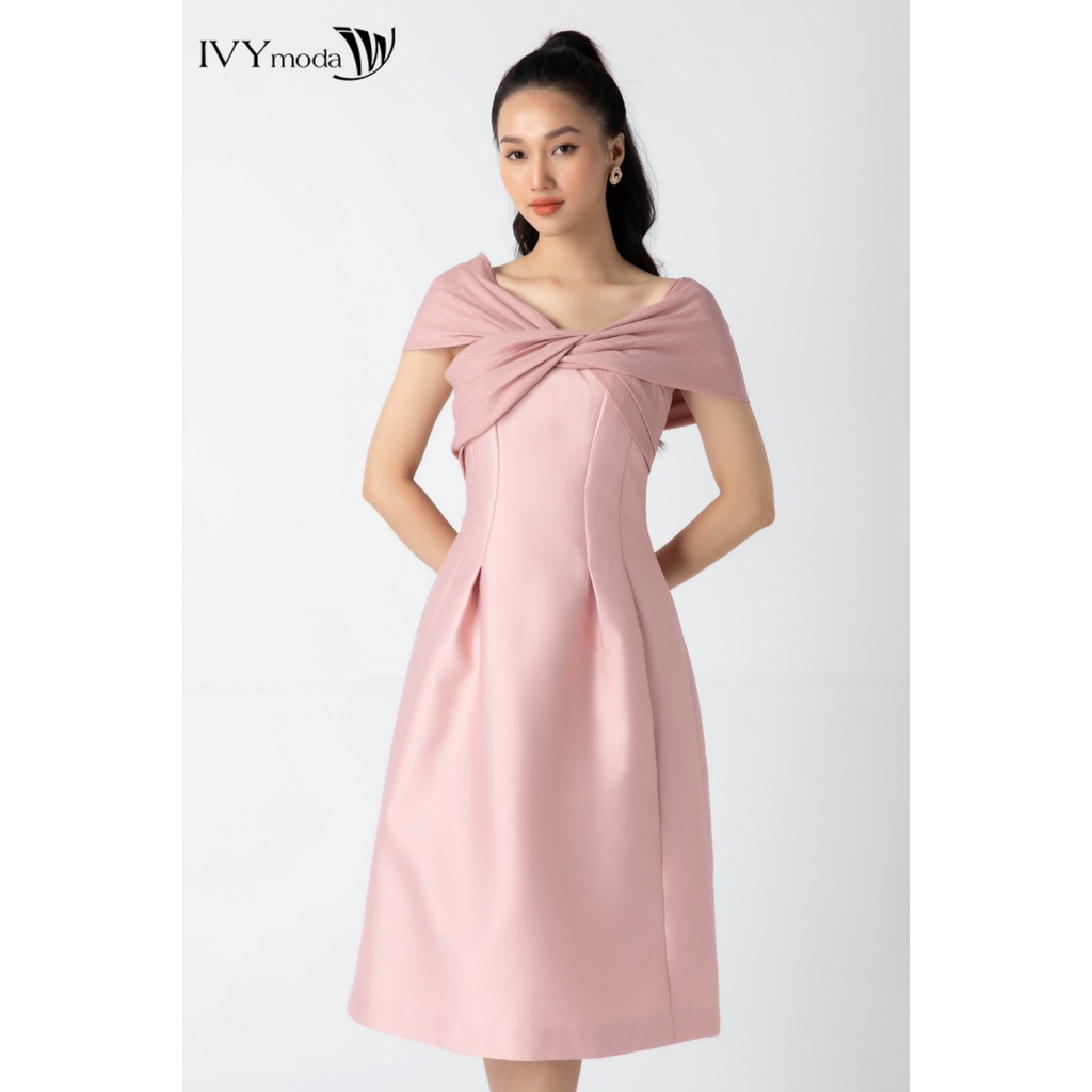 Đầm dạ hội xoắn ngực IVY moda MS 45S2609
