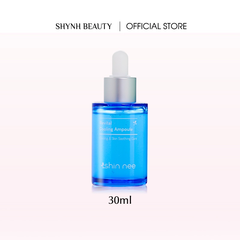 Serum Revital Cooling Ampoule cấp nước, phục hồi da Shin Nee 30ml