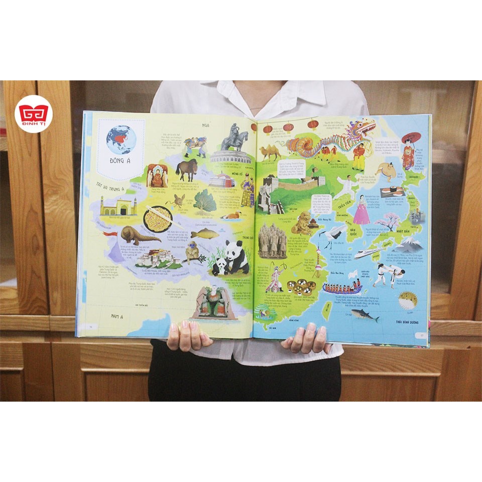 SÁCH - Big Picture Atlas - Atlas khổng lồ bằng tranh