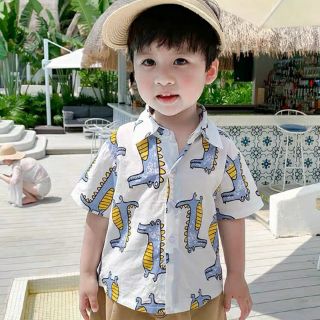 ÁO SƠ MI ĐŨI HOẠT HÌNH CHO BÉ