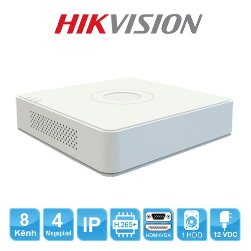 [Mã ELHAMS5 giảm 6% đơn 300K] ĐẦU GHI HÌNH CAMERA IP 8 KÊNH HIKVISION DS-7108NI-Q1 - HÀNG CHÍNH HÃNG