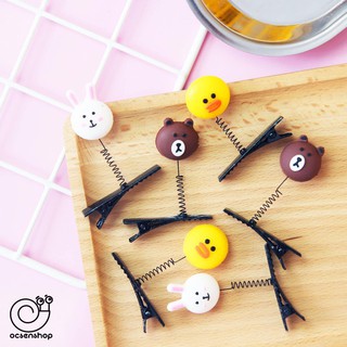 Kẹp tóc lò xo cute