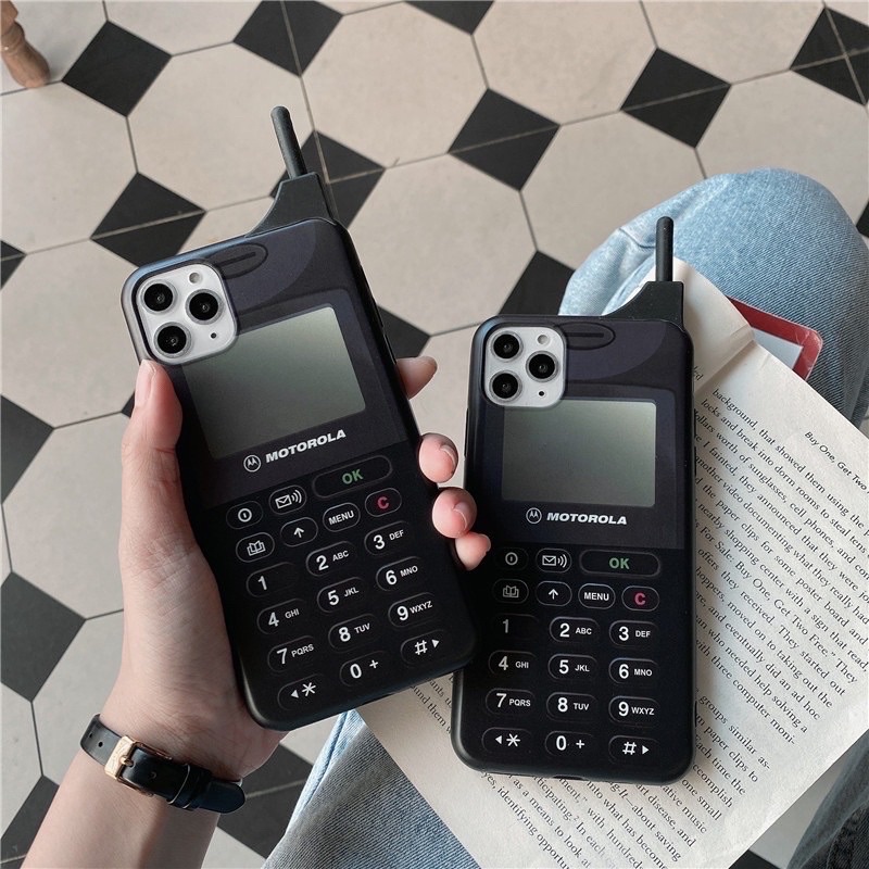 Ốp Lưng iphone 7Plus/8Plus/XsMax/11/11ProMax Hình Điện Thoại Độc Lạ