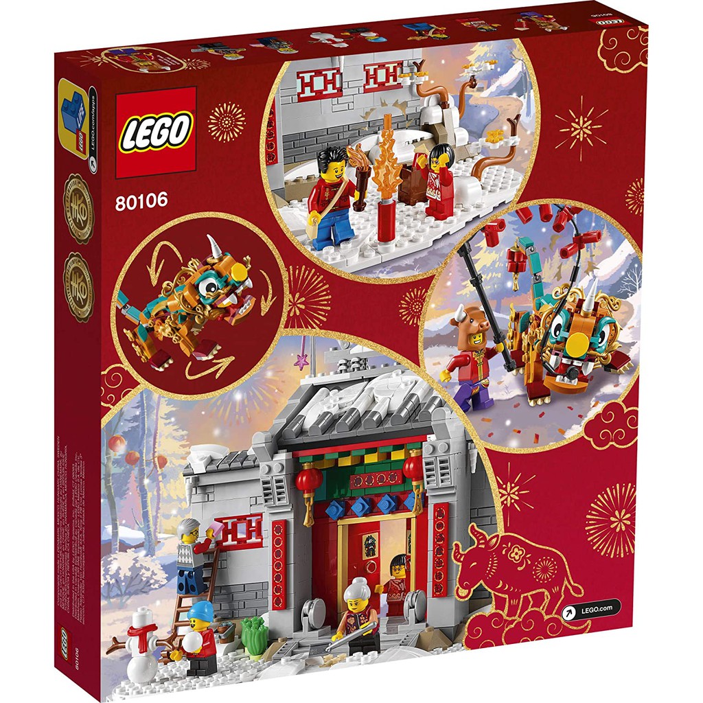 LEGO 80106 - Sự Tích Niên Thú (Tết 2021)